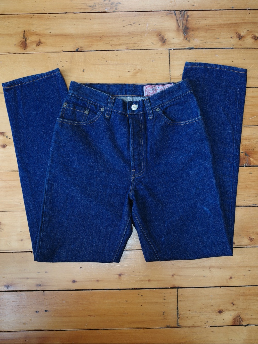 Vintage 80s Levi’s 501 Wash ‘em Hot Jeans 27x30